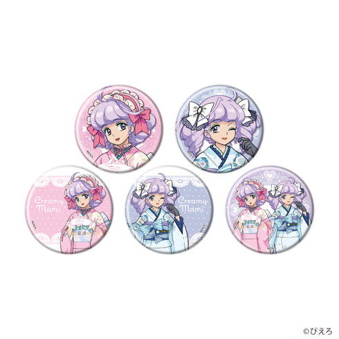 《皮耶羅魔法少女系列》徽章01/全套組(共5種)(全新繪製插圖)