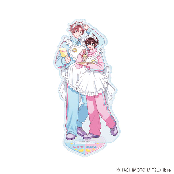 《王子的抱枕》亚克力立牌01/游马 翔&佐藤 真广(全新绘制插画)