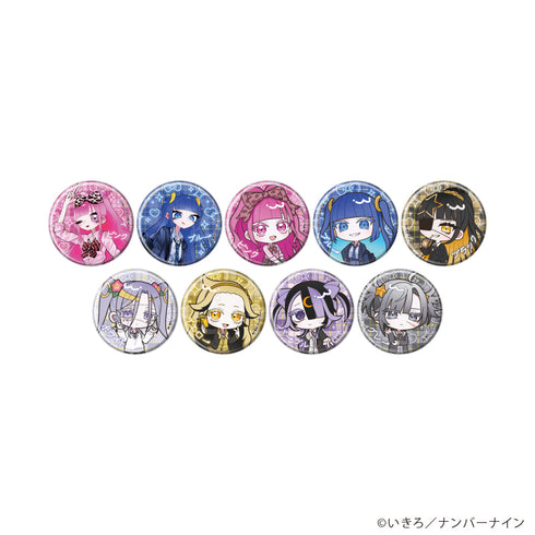 『魔法少女ピンクブルー』缶バッジ02/ギャルver. コンプリートセット(全9種)(描き下ろし&描き起こしイラスト)