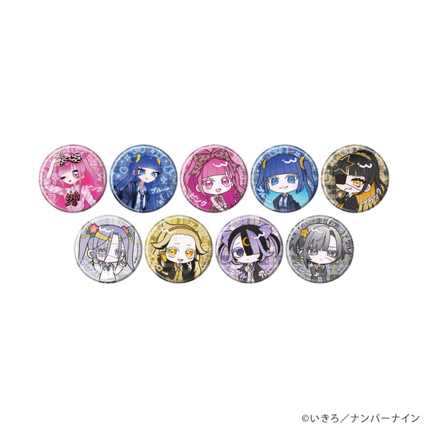 『魔法少女ピンクブルー』缶バッジ02/ギャルver. コンプリートセット(全9種)(描き下ろし&描き起こしイラスト)