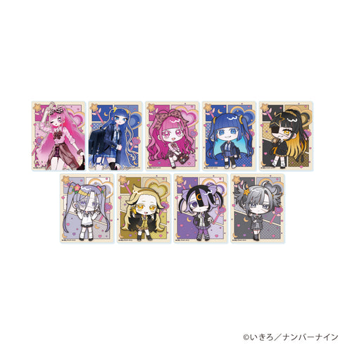 『魔法少女ピンクブルー』アクリルカード02/ギャルver. コンプリートセット(全9種)(描き下ろし&描き起こしイラスト)