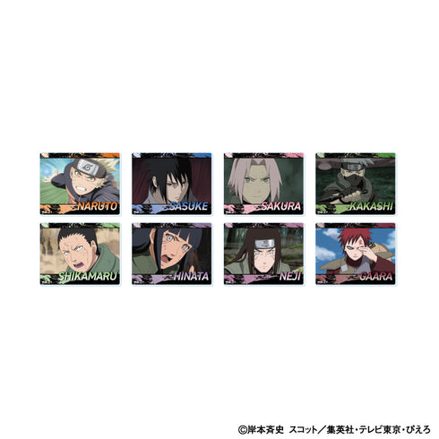 『NARUTO-ナルト- 疾風伝』ミニアクリルプレート09/セット1 コンプリートセット(全8種)(場面写イラスト)