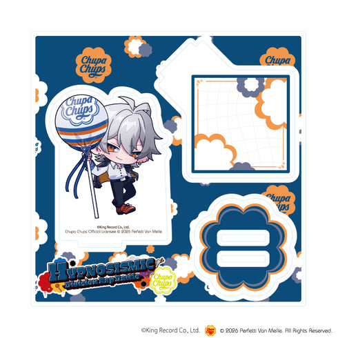 『ヒプノシスマイク-Division Rap Battle-×チュッパチャプス』アクリルスタンドプレート04/碧棺 左馬刻(ミニキャライラスト)