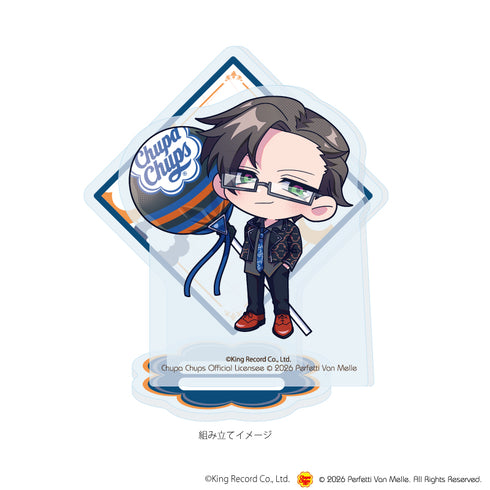 『ヒプノシスマイク-Division Rap Battle-×チュッパチャプス』アクリルスタンドプレート05/入間 銃兎(ミニキャライラスト)