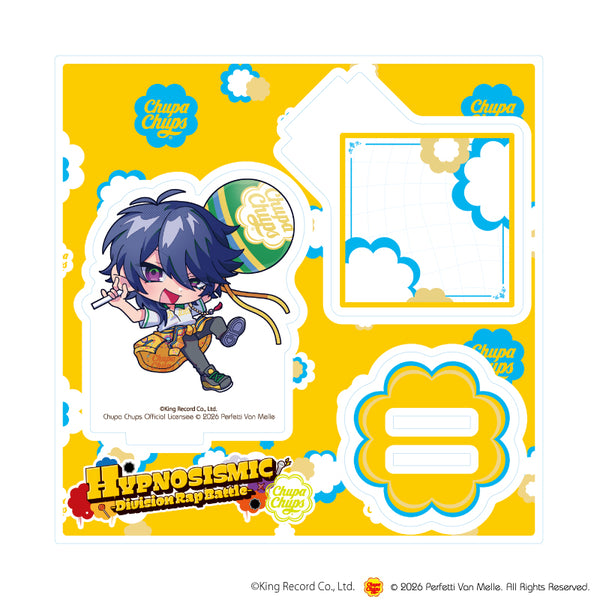 『ヒプノシスマイク-Division Rap Battle-×チュッパチャプス』アクリルスタンドプレート09/有栖川 帝統(ミニキャライラスト)