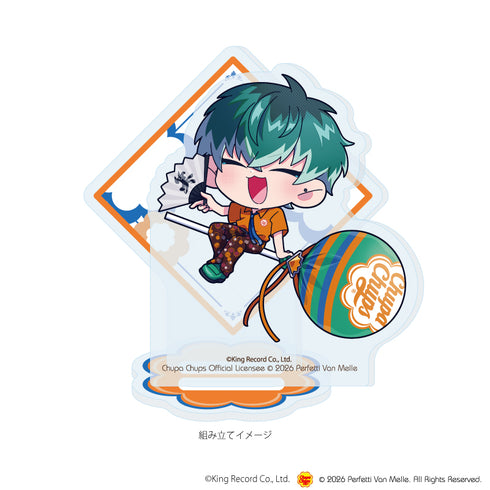 『ヒプノシスマイク-Division Rap Battle-×チュッパチャプス』アクリルスタンドプレート13/白膠木 簓(ミニキャライラスト)