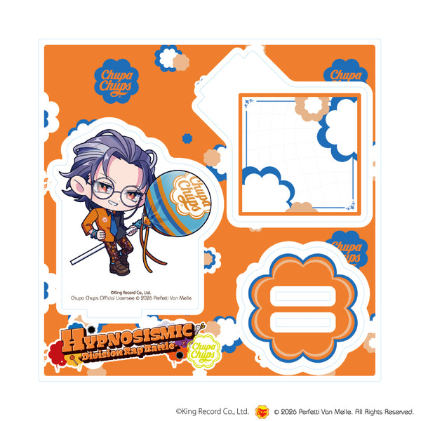 『ヒプノシスマイク-Division Rap Battle-×チュッパチャプス』アクリルスタンドプレート14/躑躅森 盧笙(ミニキャライラスト)