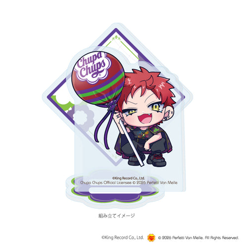 『ヒプノシスマイク-Division Rap Battle-×チュッパチャプス』アクリルスタンドプレート16/波羅夷 空却(ミニキャライラスト)
