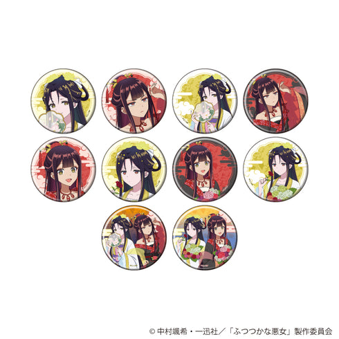 『ふつつかな悪女ではございますが ~雛宮蝶鼠とりかえ伝~』缶バッジ」01/コンプリートセット(全10種)(描き下ろしイラスト)