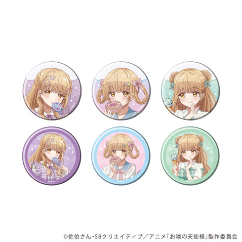 『お隣の天使様にいつの間にか駄目人間にされていた件2』缶バッジ23/コンプリートセット(全6種)(描き下ろしイラスト)
