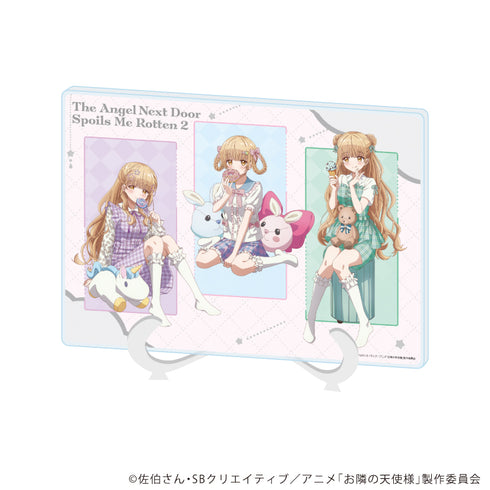 『お隣の天使様にいつの間にか駄目人間にされていた件2』アクリルアートボード(A5サイズ)04/ゆめかわ 集合デザイン(描き下ろしイラスト)