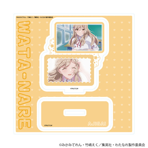 『わたしが恋人になれるわけないじゃん、ムリムリ!(※ムリじゃなかった!?)』アクリルスタンドプレート「TVアニメ『わたしが恋人になれるわけないじゃん、ムリムリ!(※ムリじゃなかった!?)』」03/瀬名 紫陽花(場面写イラスト)