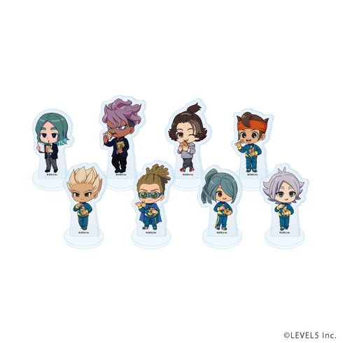『イナズマイレブン 英雄たちのヴィクトリーロード』アクリルぷちスタンド03/食べ歩きver. コンプリートセット(全8種)(ミニキャライラスト)