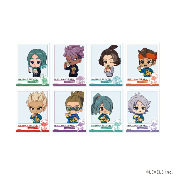 『イナズマイレブン 英雄たちのヴィクトリーロード』アクリルカード03/食べ歩きver. コンプリートセット(全8種)(ミニキャライラスト)