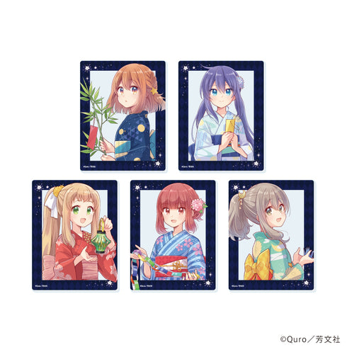 『恋する小惑星』アクリルカード02/七夕ver. コンプリートセット(全5種)(描き下ろしイラスト)