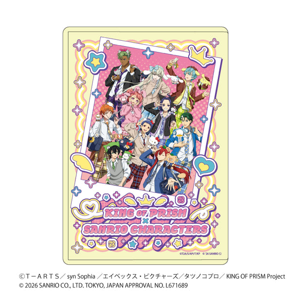 "KING OF PRISM 10th ANNIVERSARY × Sanrio Characters" Character Clear Case 01 / Group Design