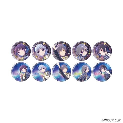 "Lala Magic" Pin Badge 84 / Complete Set (10 Varieties Total) (Original Illustration)