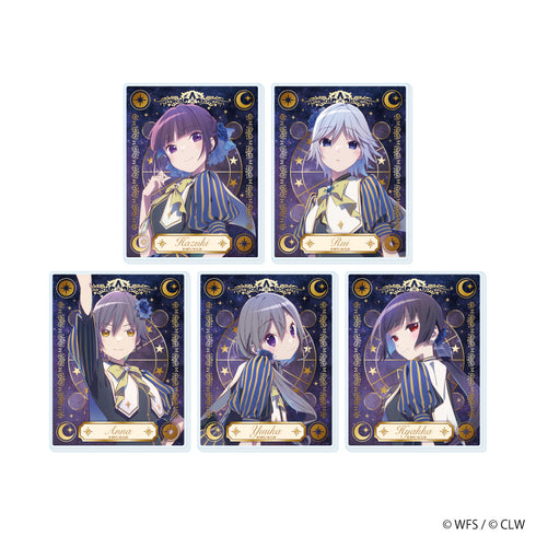 《拉拉魔法》亚克力卡01/全套(共5种)(全新绘制插画)