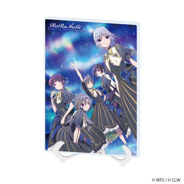 《拉拉魔法》壓克力藝術板(A5尺寸)15/合集設計 星空禮服版(全新繪製插圖)
