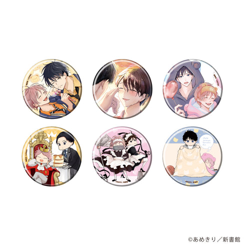 『ちょっと待とうよ、春虎くん』缶バッジ01/コンプリートセット(全6種)(公式&描き下ろしイラスト)