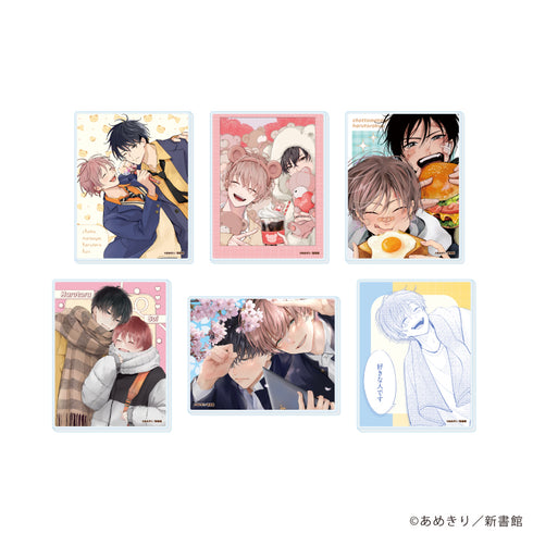 『ちょっと待とうよ、春虎くん』アクリルカード01/コンプリートセット(全6種)(公式&描き下ろしイラスト)