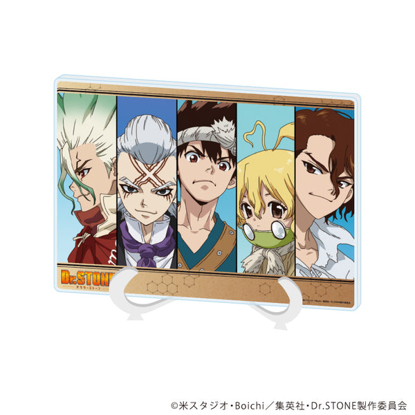 『Dr.STONE』アクリルアートボード(A5サイズ)18/集合A(場面写イラスト)