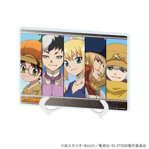 『Dr.STONE』アクリルアートボード(A5サイズ)19/集合B(場面写イラスト)