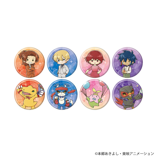 『デジモンセイバーズ』缶バッジ02/コンプリートセット(全8種)(グラフアートイラスト)
