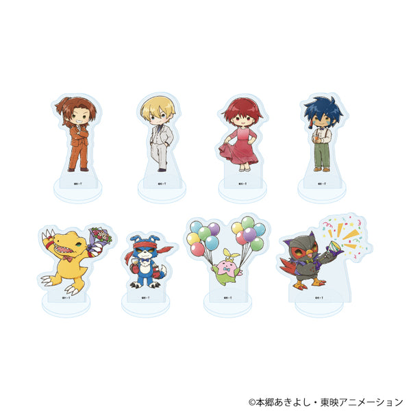 『デジモンセイバーズ』アクリルぷちスタンド01/コンプリートセット(全8種)(グラフアートイラスト)