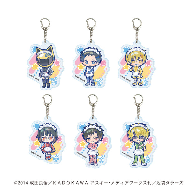 『デュラララ!!×2』アクリルキーホルダー11/ジャージメイドver. コンプリートセット(全6種)(POP Artイラスト)