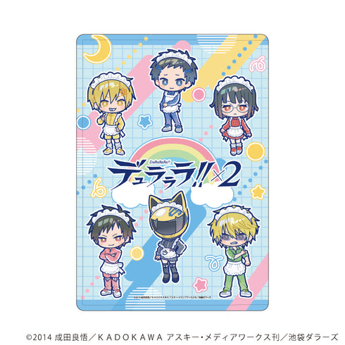 "Durarara!!×2" Character Clear Case 08 / Group Design: Jersey Maid Ver. (POP Art Illustration)