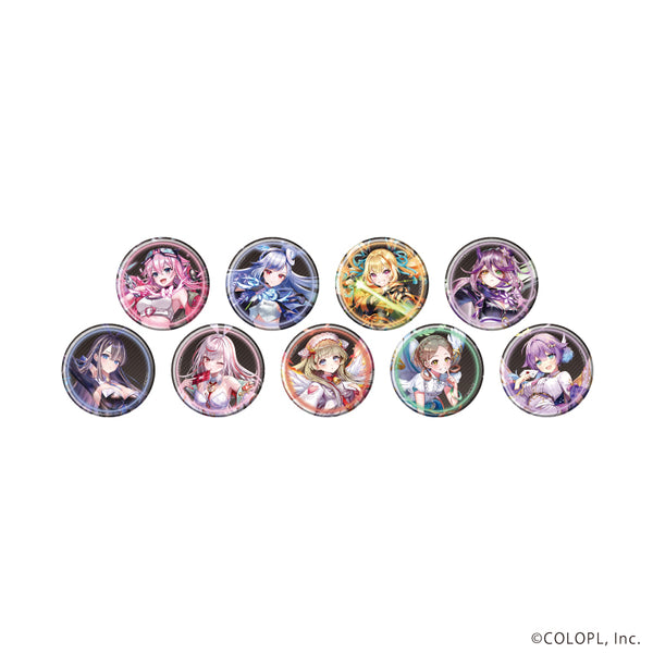 『白猫プロジェクト』缶バッジ18/コンプリートセット(全9種)(公式イラスト)