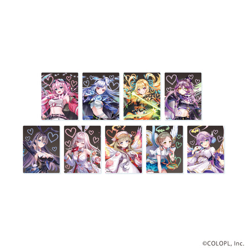 『白猫プロジェクト』アクリルカード07/コンプリートセット(全9種)(公式イラスト)