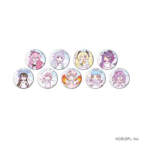 『白猫プロジェクト』缶バッジ19/ゆめカワイイver. コンプリートセット(全9種)(グラフアートイラスト)