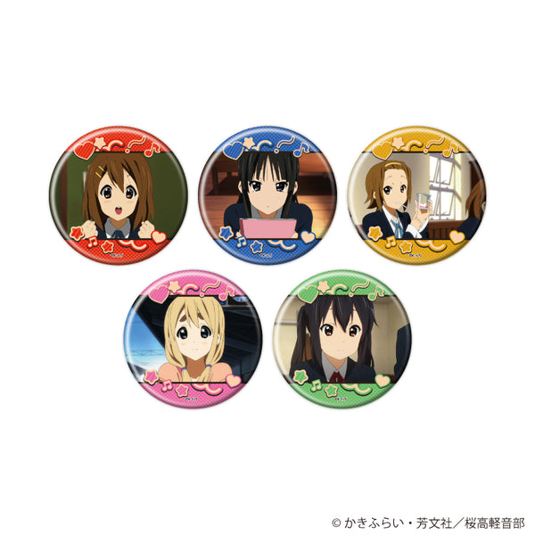 『けいおん!』缶バッジ01/コンプリートセット(全5種)(場面写イラスト)