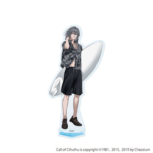 『プルガトリウムの夜デストルドーの使者』アクリルスタンド04/霧嶋凛道 夏カフェver.(描き下ろしイラスト)