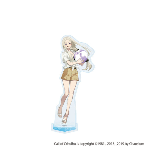 『プルガトリウムの夜デストルドーの使者』アクリルスタンド06/立浪紫音 夏カフェver.(描き下ろしイラスト)