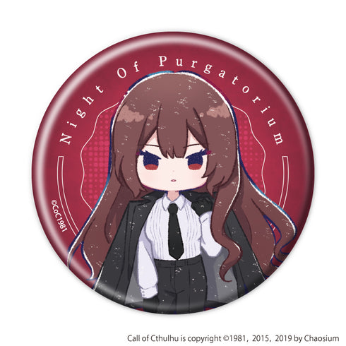 『プルガトリウムの夜デストルドーの使者』缶バッジ08/桃下冬香(グラフアートイラスト)