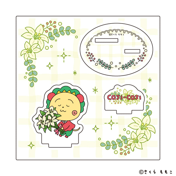 『COJI-COJI』アクリルスタンドプレート04/ゆり(描き下ろしイラスト)