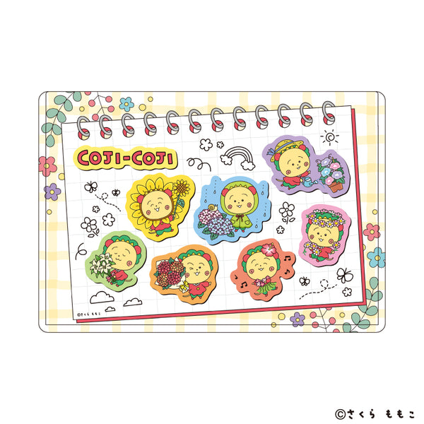 "COJI-COJI" Character Clear Case 01 / Group Design (Original Illustration)