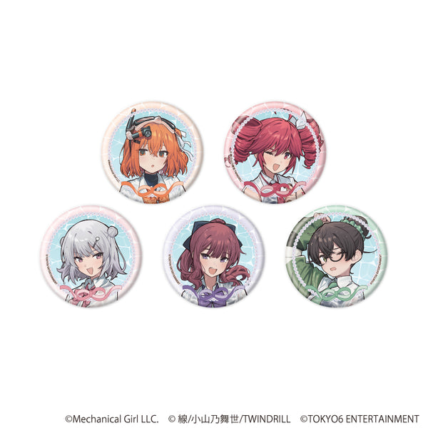 『足立レイ×重音テト×TOKYO6キャラクターズ』缶バッジ01/コンプリートセット(全5種)(描き下ろしイラスト)