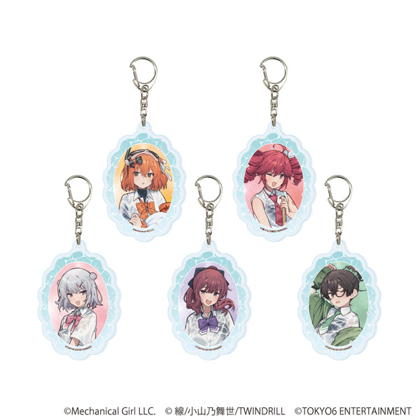 『足立レイ×重音テト×TOKYO6キャラクターズ』アクリルキーホルダー01/コンプリートセット(全5種)(描き下ろしイラスト)