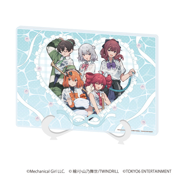『足立レイ×重音テト×TOKYO6キャラクターズ』アクリルアートボード(A5サイズ)02/B(描き下ろしイラスト)