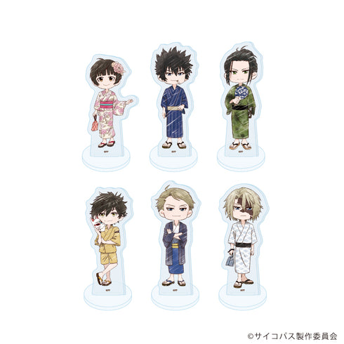 『PSYCHO-PASS サイコパス PROVIDENCE』アクリルぷちスタンド02/浴衣ver. コンプリートセット(全6種)(グラフアートイラスト)