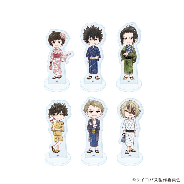 『PSYCHO-PASS サイコパス PROVIDENCE』アクリルぷちスタンド02/浴衣ver. コンプリートセット(全6種)(グラフアートイラスト)