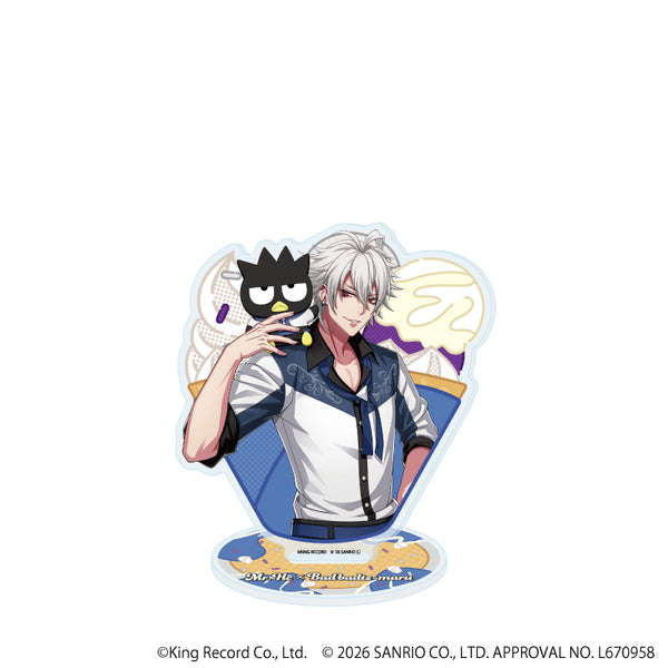 『ヒプノシスマイク SANRIO NAKAYOKU EDIT』アクリルスタンド22/碧棺 左馬刻×バッドばつ丸(コラボイラスト)