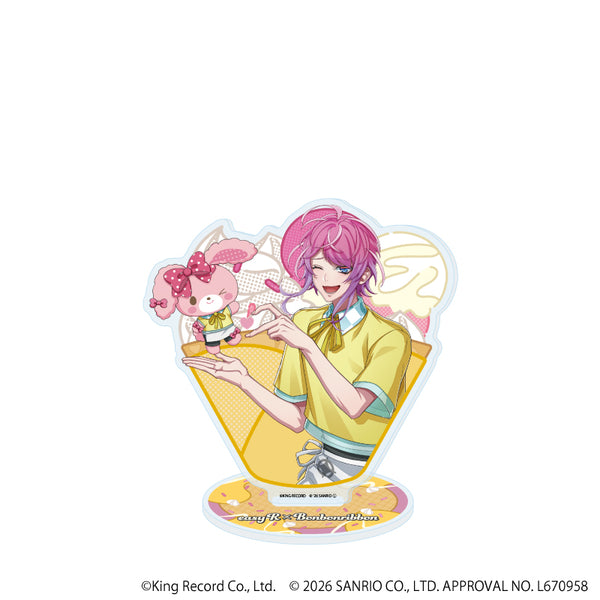 『ヒプノシスマイク SANRIO NAKAYOKU EDIT』アクリルスタンド25/飴村 乱数×ぼんぼんりぼん(コラボイラスト)