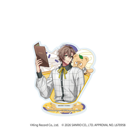 『ヒプノシスマイク SANRIO NAKAYOKU EDIT』アクリルスタンド26/夢野 幻太郎×ぽこぽん日記(コラボイラスト)