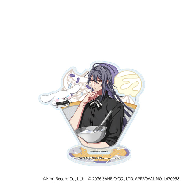 『ヒプノシスマイク SANRIO NAKAYOKU EDIT』アクリルスタンド28/神宮寺 寂雷×シナモロール(コラボイラスト)