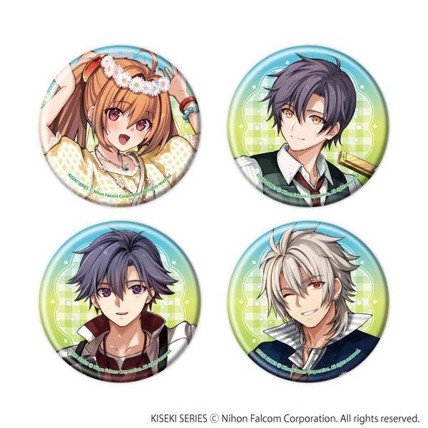 『軌跡シリーズ』缶バッジ07/ピクニックver. コンプリートセット(全4種)(描き起こしイラスト)